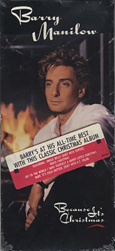 Barry Manilow Because It's Christmas - Long Box CD album (CDLP) US MNLCDBE371322
