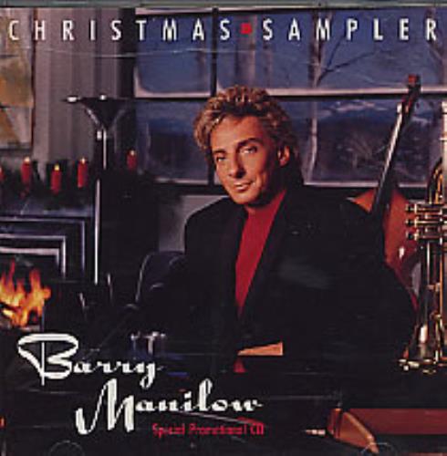 Barry Manilow Christmas Sampler CD single (CD5 / 5") US MNLC5CH24637