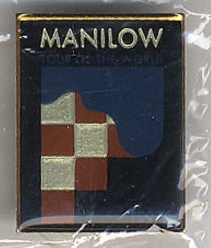 Barry Manilow Enamelled Badge badge UK MNLBGEN367952