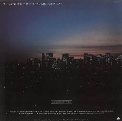 Barry Manilow Even Now - Hype Stickered Sleeve vinyl LP album (LP record) UK MNLLPEV870288