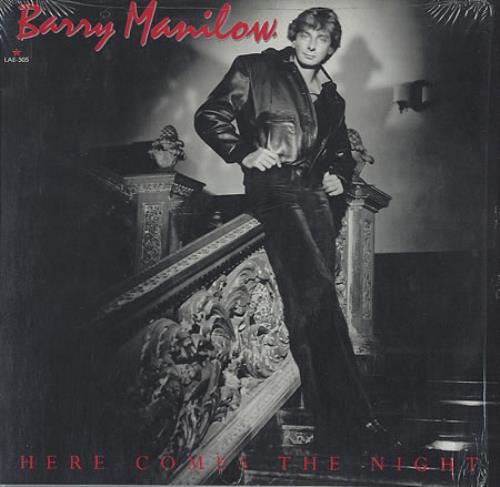 Barry Manilow Here Comes The Night vinyl LP album (LP record) Mexican MNLLPHE242738