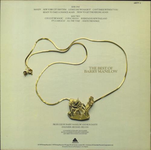 Barry Manilow Manilow Magic + insert - EX vinyl LP album (LP record) UK MNLLPMA794801