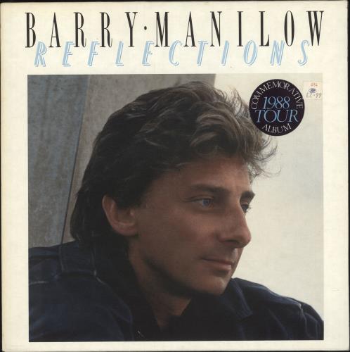 Barry Manilow Reflections vinyl LP album (LP record) UK MNLLPRE573441