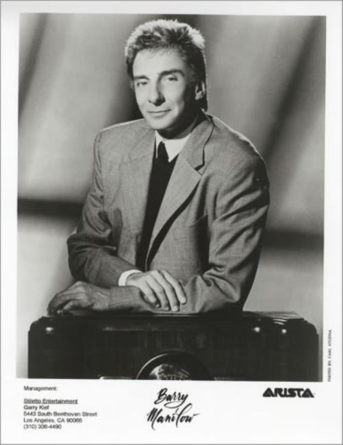 Barry Manilow Sings Sinatra media press pack US MNLPPSI128283