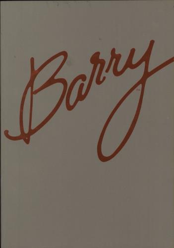 Barry Manilow The Tour tour programme US MNLTRTH215412