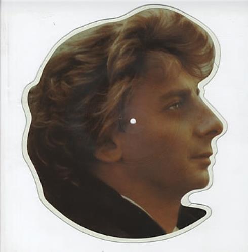 Barry Manilow You're Lookin' Hot Tonight shaped picture disc (picture disc vinyl record) US MNLSHYO323767