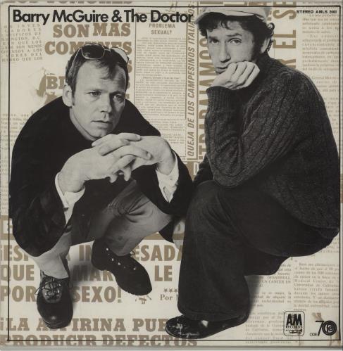 Barry McGuire Barry Mcguire & The Doctor vinyl LP album (LP record) UK BMGLPBA81150