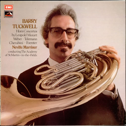Barry Tuckwell Concertos for Horn and Orchestra vinyl LP album (LP record) UK II9LPCO527599