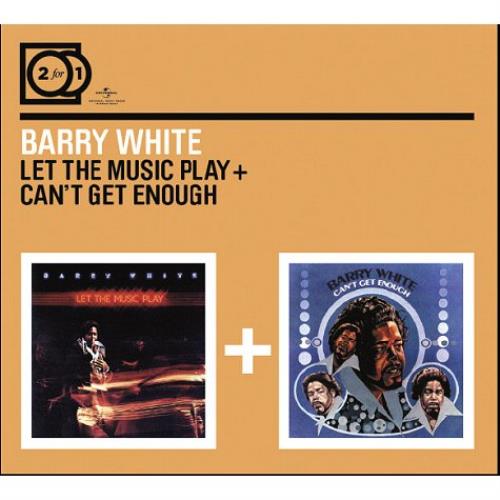 Barry White 2 For 1 2 CD album set (Double CD) UK BRW2CFO480265