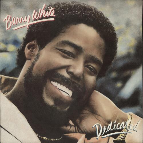 Barry White Dedicated vinyl LP album (LP record) UK BRWLPDE773836
