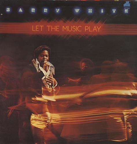 Barry White Let The Music Play vinyl LP album (LP record) UK BRWLPLE334773