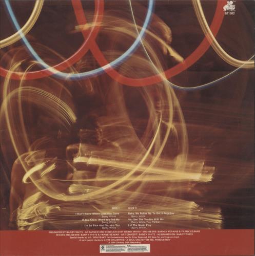 Barry White Let The Music Play vinyl LP album (LP record) UK BRWLPLE334773