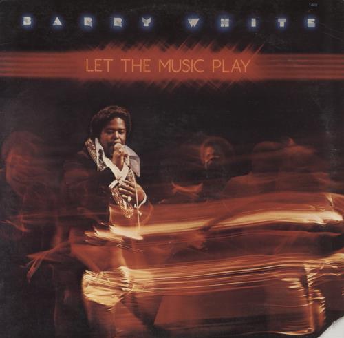 Barry White Let The Music Play vinyl LP album (LP record) US BRWLPLE608166