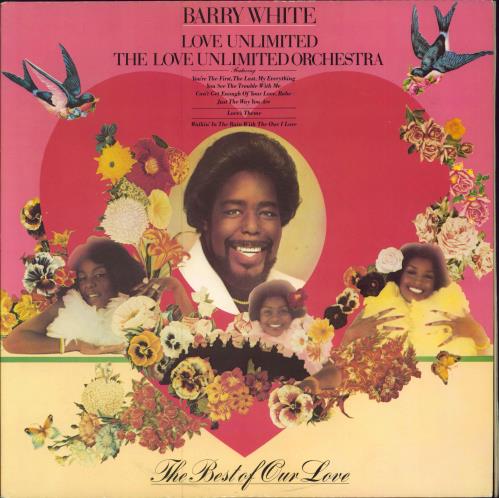 Barry White The Best Of Our Love - EX 2-LP vinyl record set (Double LP Album) UK BRW2LTH779781