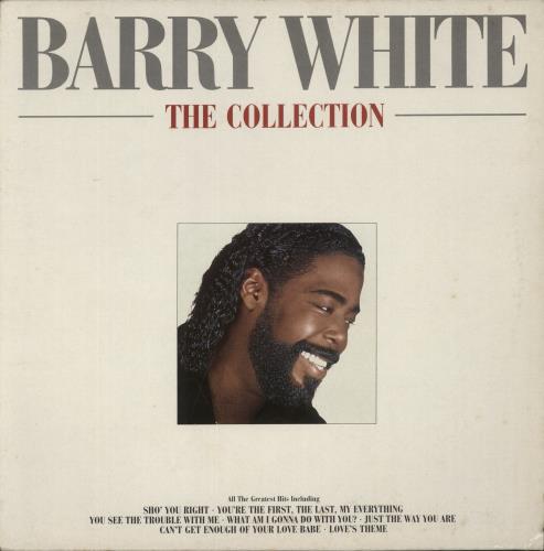 Barry White The Collection - EX vinyl LP album (LP record) UK BRWLPTH890944