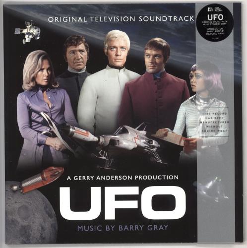 Barry Gray UFO - Original Television Soundtrack - Lilac Vinyl 2-LP vinyl record set (Double Album) UK BZY2LUF729759