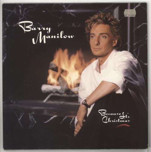 New Barry Manilow Christmas Album 2022 Barry Manilow Because It's Christmas German Vinyl Lp Album (Lp Record)  (737012)