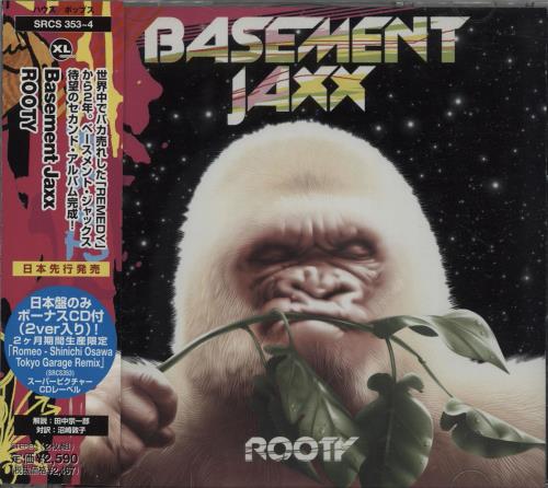 Basement Jaxx Rooty 2 CD album set (Double CD) Japanese BJX2CRO673012
