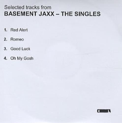 Basement Jaxx Selected Tracks From Basement Jaxx - The Singles CD-R acetate UK BJXCRSE321663