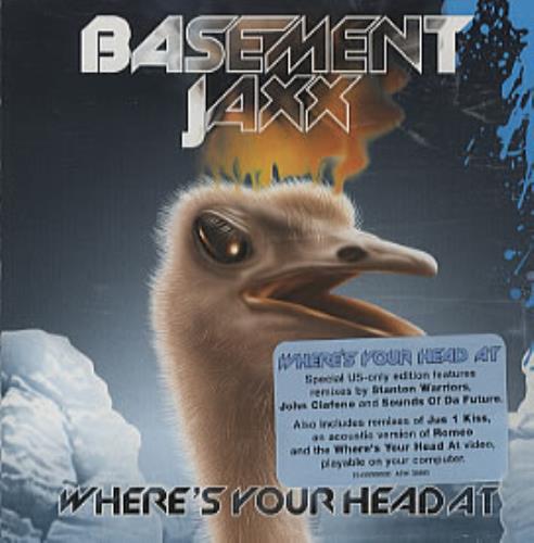 Basement Jaxx Where's Your Head At CD single (CD5 / 5") US BJXC5WH328381