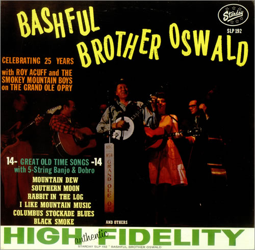 Bashful Brother Oswald Bashful Brother Oswald vinyl LP album (LP record) US OSWLPBA457281