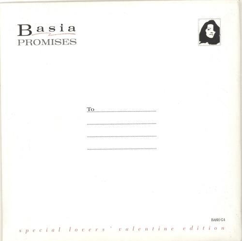 Basia Promises + Envelope 7" vinyl single (7 inch record / 45) UK BSI07PR691849