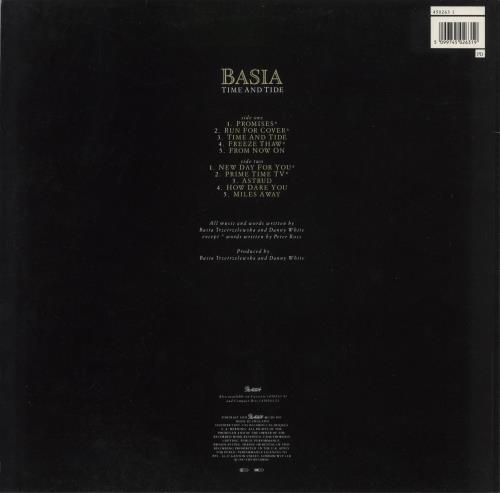 Basia Time And Tide vinyl LP album (LP record) UK BSILPTI537492