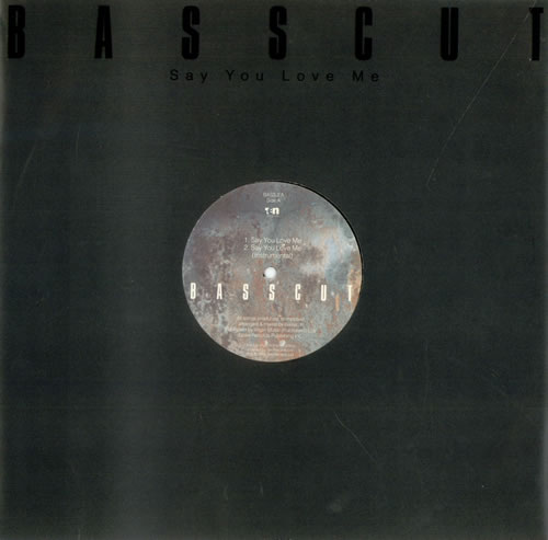 Basscut Say You Love Me 12" vinyl single (12 inch record / Maxi-single) UK B4212SA509941