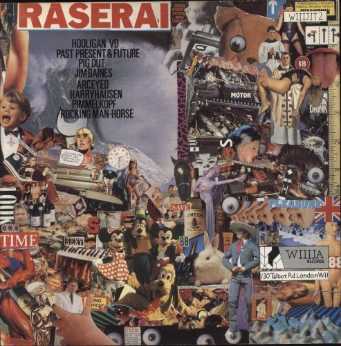 Bastard Kestrel Raserai vinyl LP album (LP record) UK BZ-LPRA505146