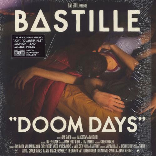 Bastille Doom Days - Autographed vinyl LP album (LP record) UK E4SLPDO831508