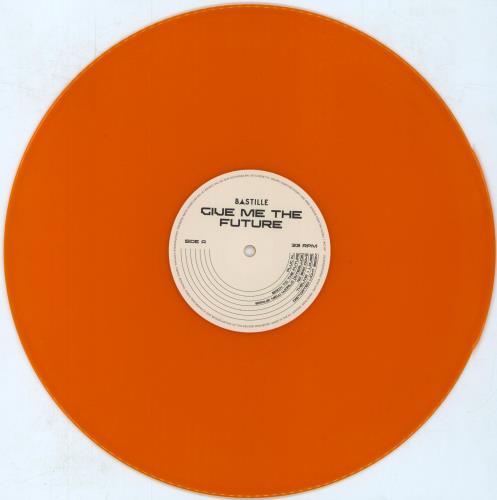Bastille Give Me The Future - Orange Vinyl vinyl LP album (LP record) UK E4SLPGI797629