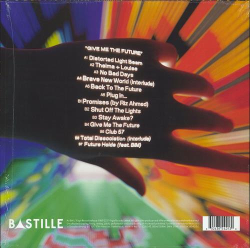 Bastille Give Me The Future - Orange Vinyl vinyl LP album (LP record) UK E4SLPGI797629