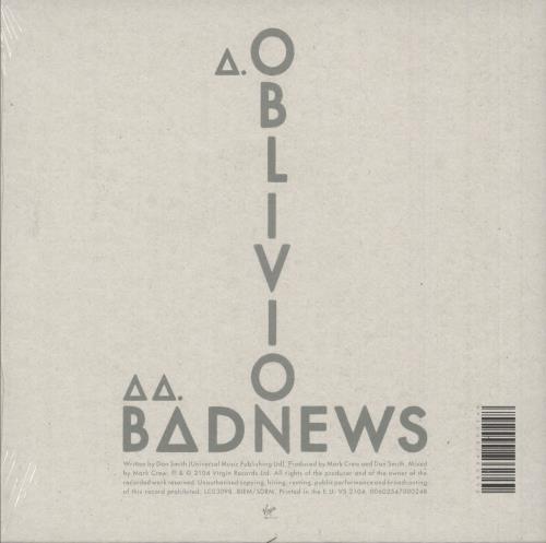 Bastille Oblivion - Sealed 7" vinyl single (7 inch record / 45) UK E4S07OB739305