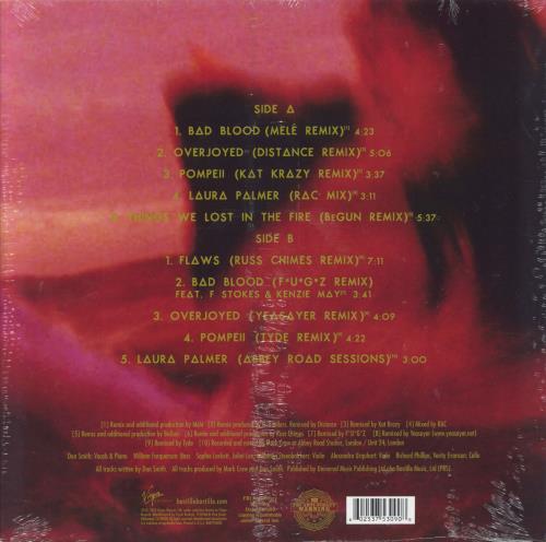 Bastille Remixed - Sealed vinyl LP album (LP record) US E4SLPRE829670