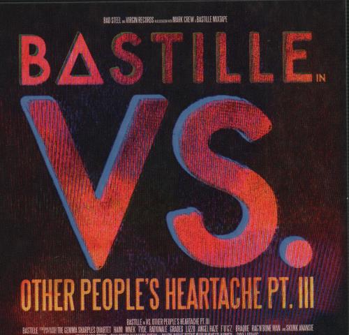 Bastille VS. Other People's Heartache Pt. III CD album (CDLP) UK E4SCDVS666159