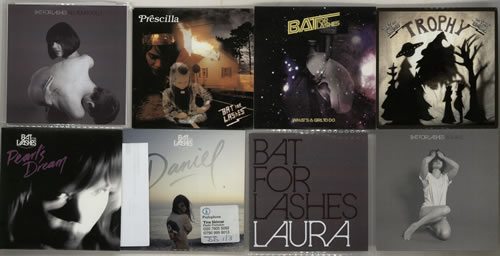 Bat For Lashes Quantity of 9 Promotional CDs CD single (CD5 / 5") UK BT7C5QU627444