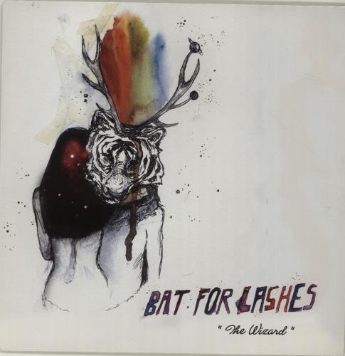 Bat For Lashes The Wizard 7" vinyl single (7 inch record / 45) UK BT707TH621755