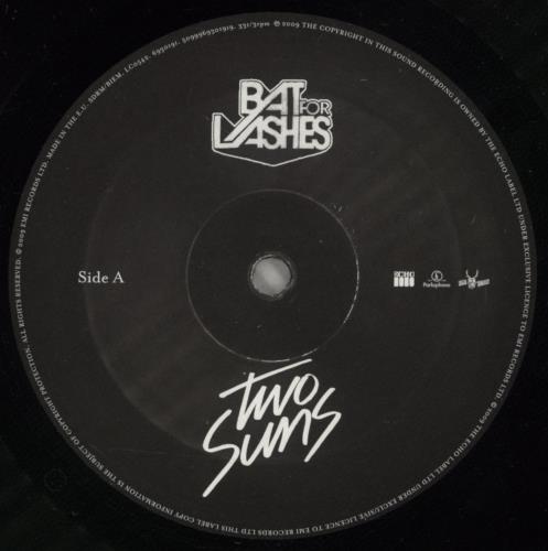 Bat For Lashes Two Suns - EX vinyl LP album (LP record) UK BT7LPTW750701