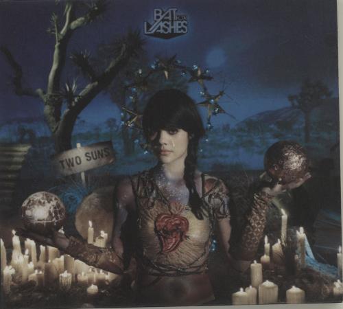 Bat For Lashes Two Suns CD album (CDLP) UK BT7CDTW464966