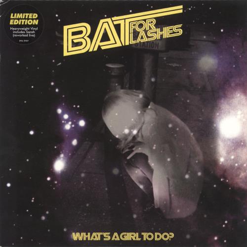 Bat For Lashes What's A Girl To Do 7" vinyl single (7 inch record / 45) UK BT707WH427814