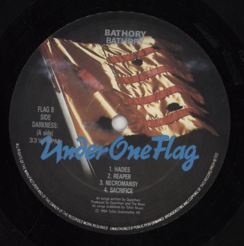 Bathory Bathory + PR Sheet vinyl LP album (LP record) UK E07LPBA851278