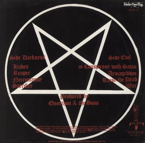 Bathory Bathory + PR Sheet vinyl LP album (LP record) UK E07LPBA851278