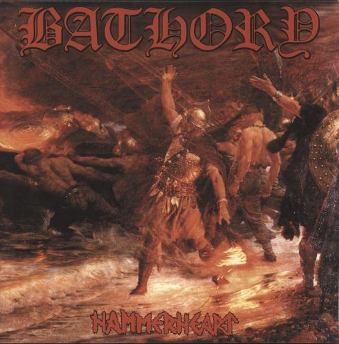Bathory Hammerheart - 180g vinyl LP album (LP record) Swedish E07LPHA868502
