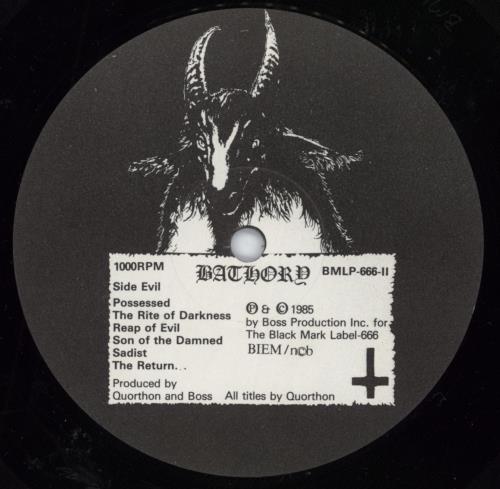 Bathory The Return... vinyl LP album (LP record) Swedish E07LPTH799155