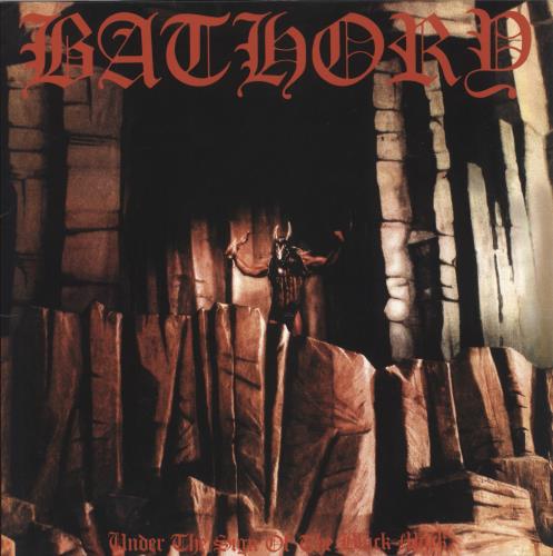 Bathory Under The Sign Of The Black Mark - VG vinyl LP album (LP record) Swedish E07LPUN868555