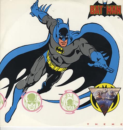 Batman Batman Theme 12" vinyl single (12 inch record / Maxi-single) UK B&R12BA194625