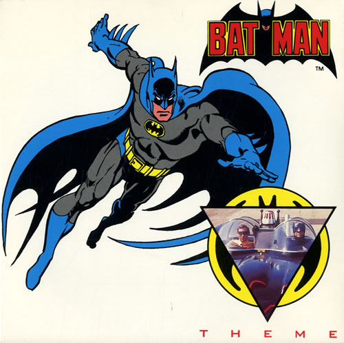 Batman Batman Theme 7" vinyl single (7 inch record / 45) UK B&R07BA558578