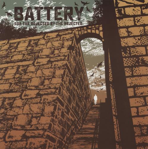 Battery For The Rejected By The Rejected - White Vinyl vinyl LP album (LP record) US 9D-LPFO866437