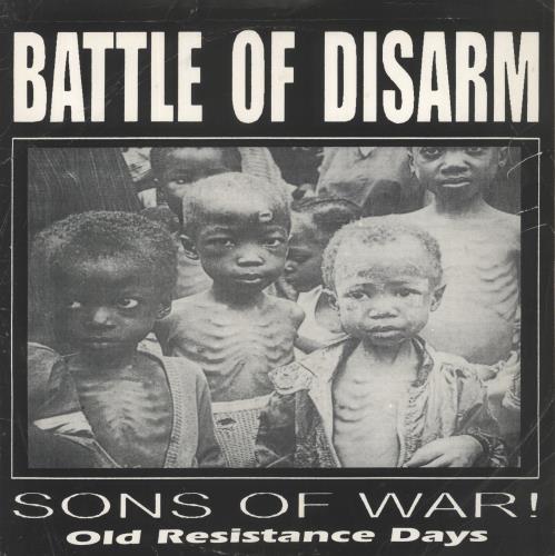 Battle Of Disarm Sons Of War! Old Resistance Days vinyl LP album (LP record) Portuguese 6-3LPSO842955