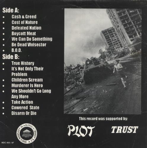 Battle Of Disarm Sons Of War! Old Resistance Days vinyl LP album (LP record) Portuguese 6-3LPSO842955